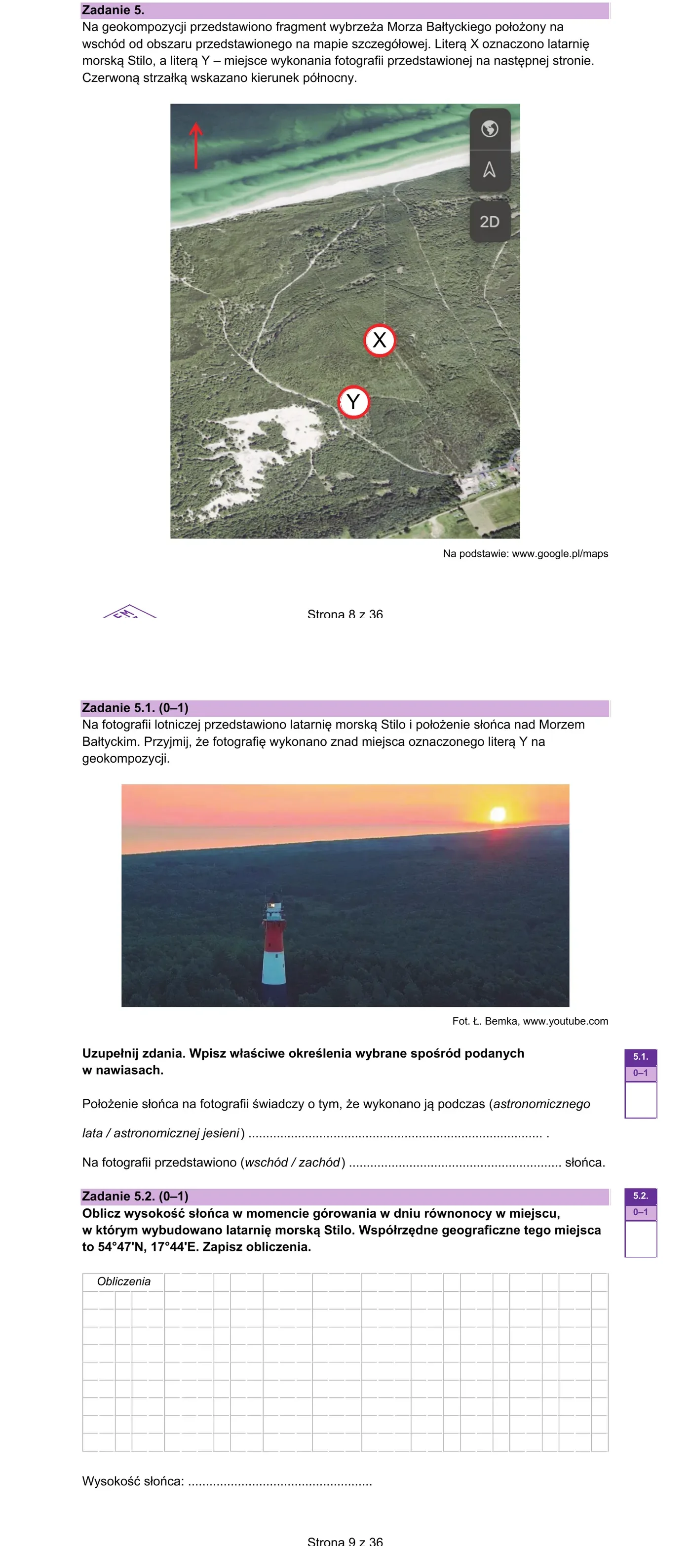 Tresc zadania 5 z arkusza CKE 2023 PR (str. 10)