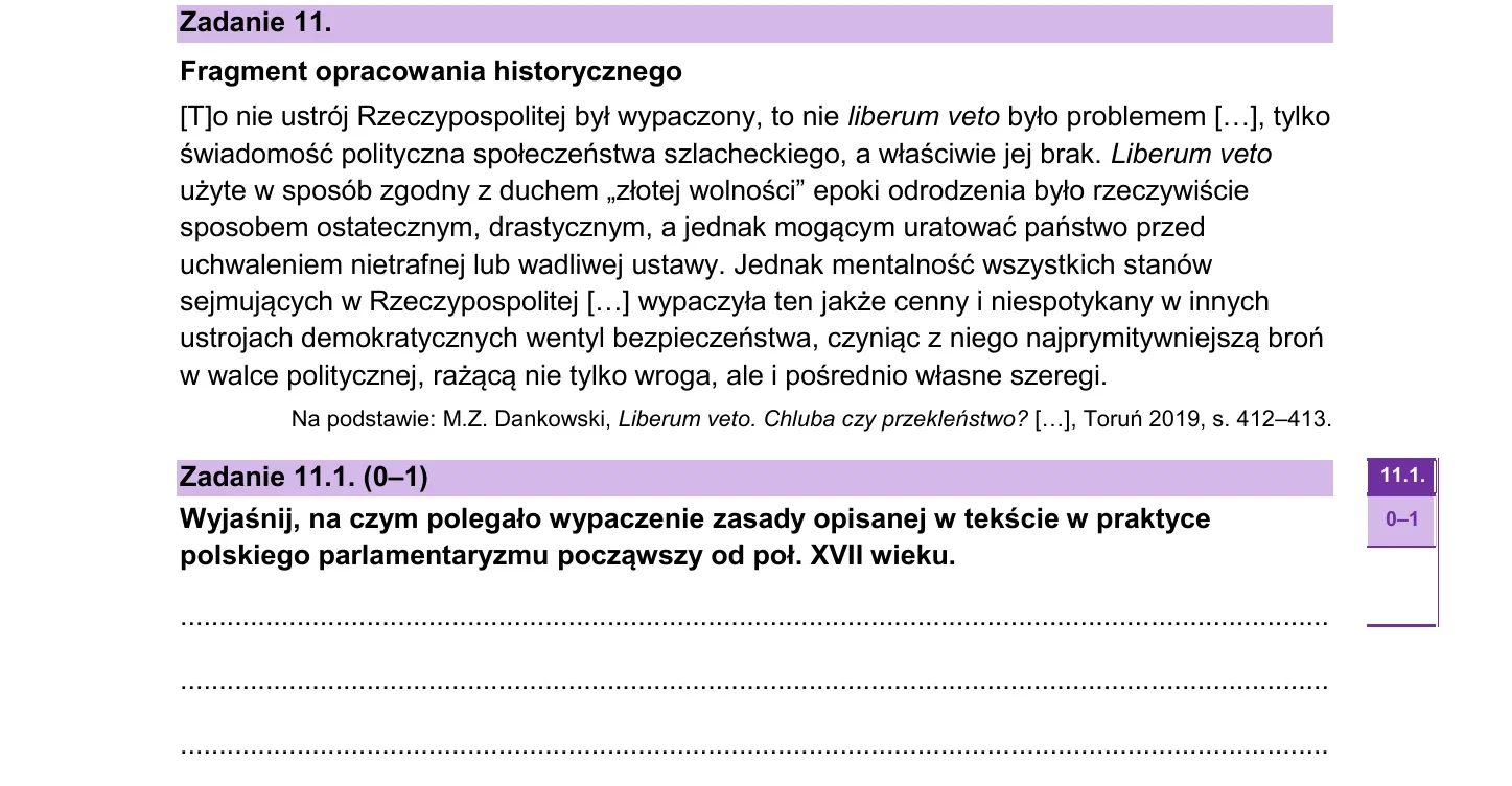 Zadanie 11 - historia 2023 PR