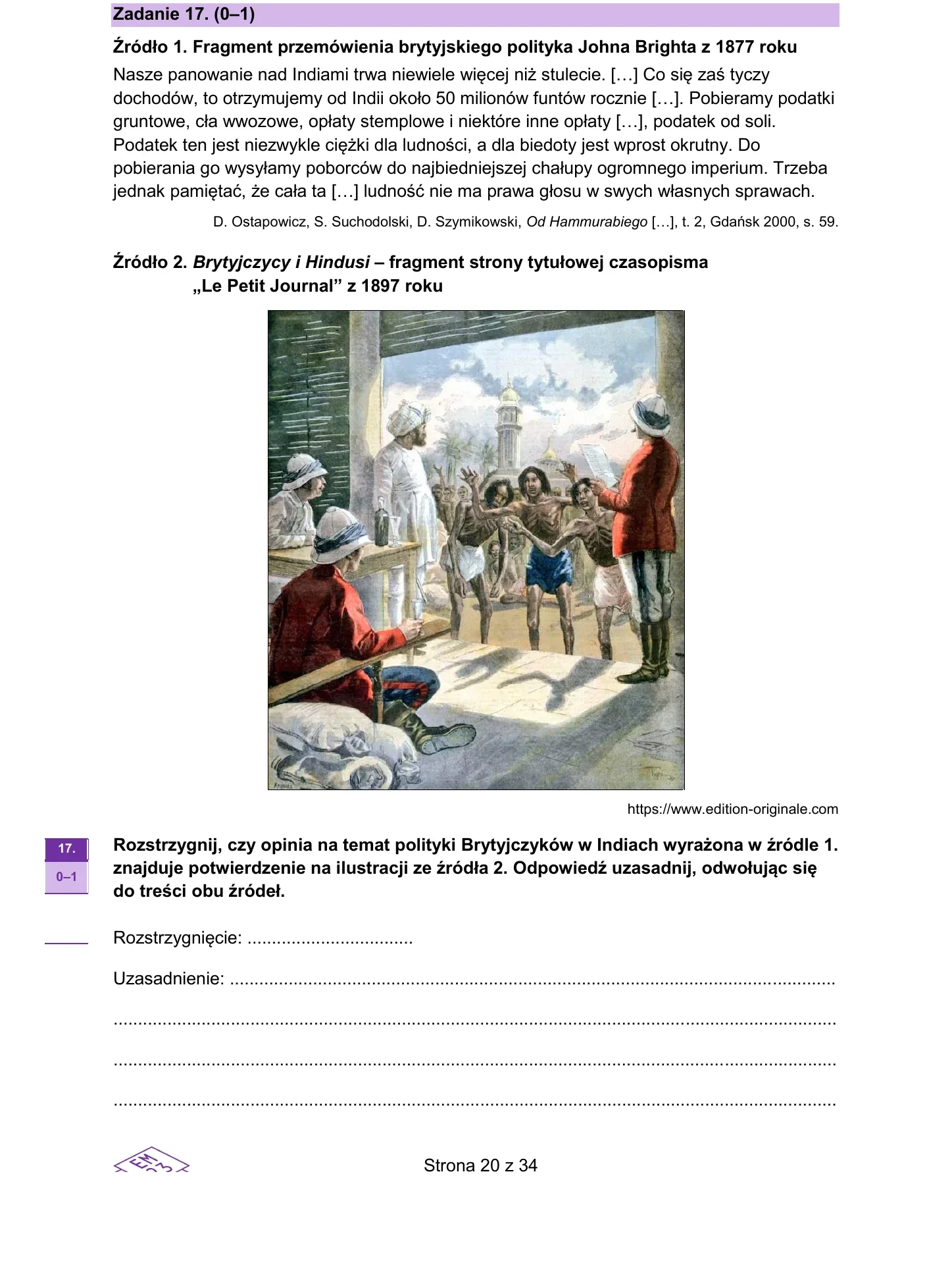 Zadanie 17 - historia 2023 PR