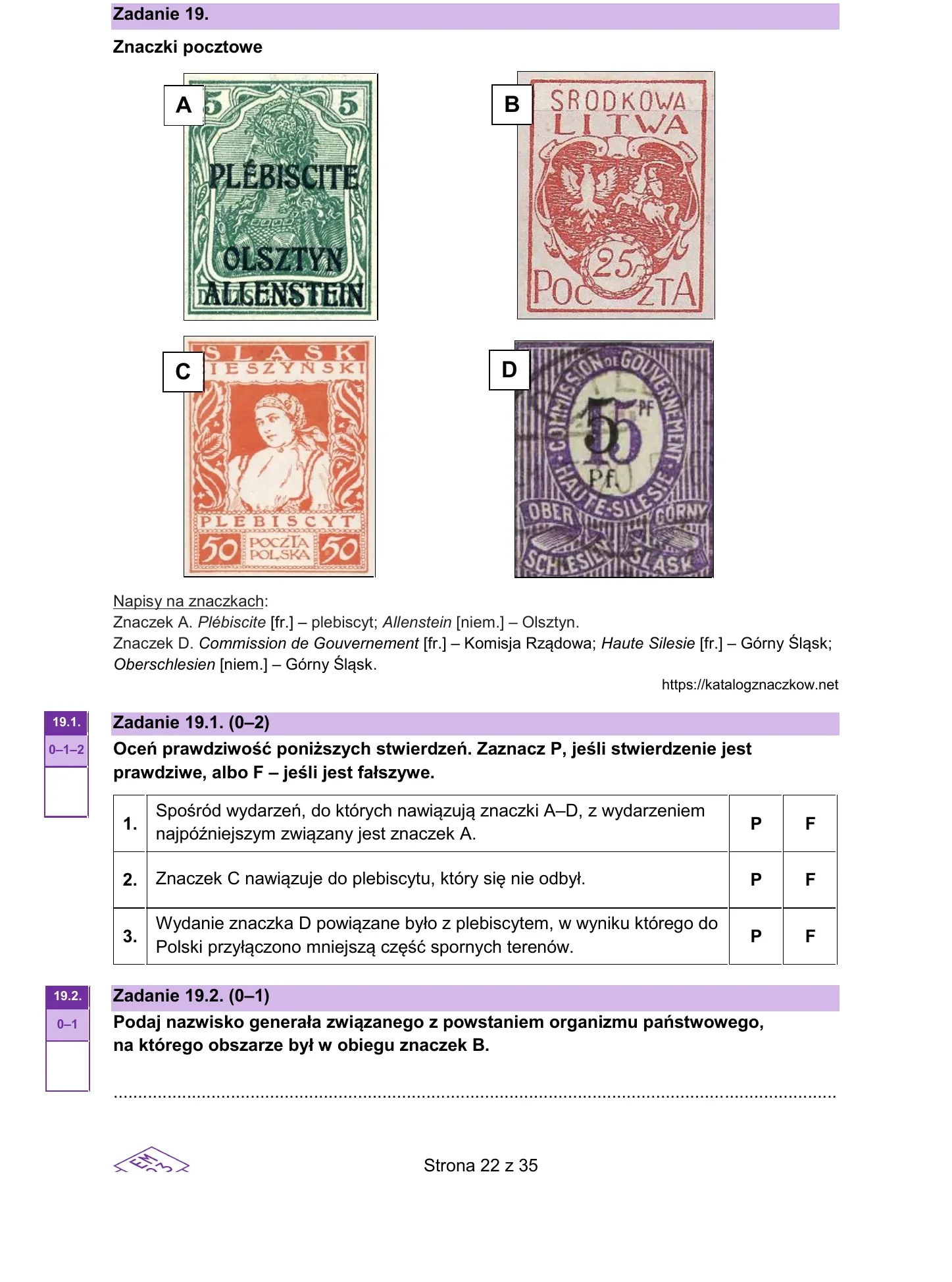Zadanie 19 - historia 2024 PR