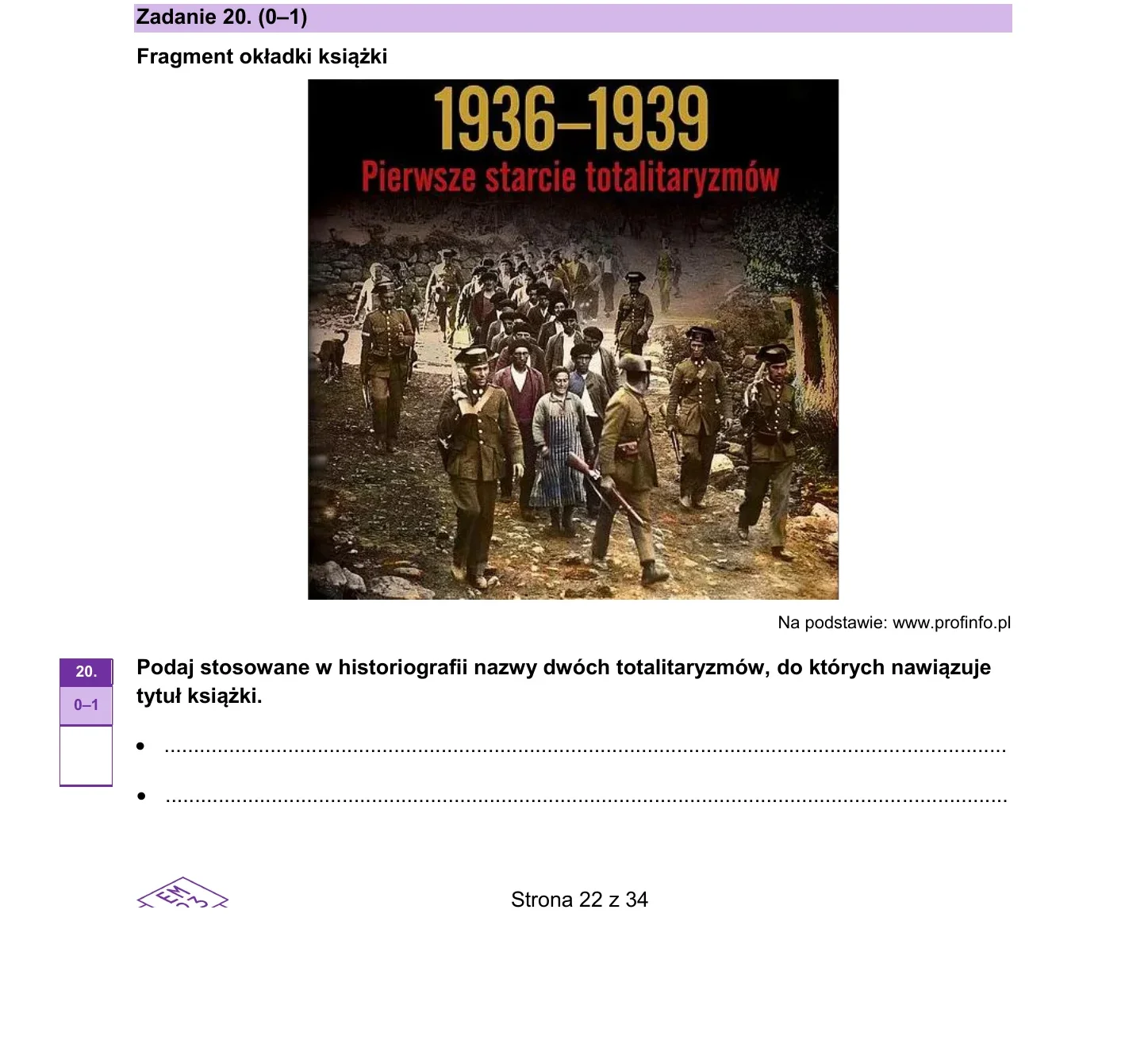 Zadanie 20 - historia 2025 PR