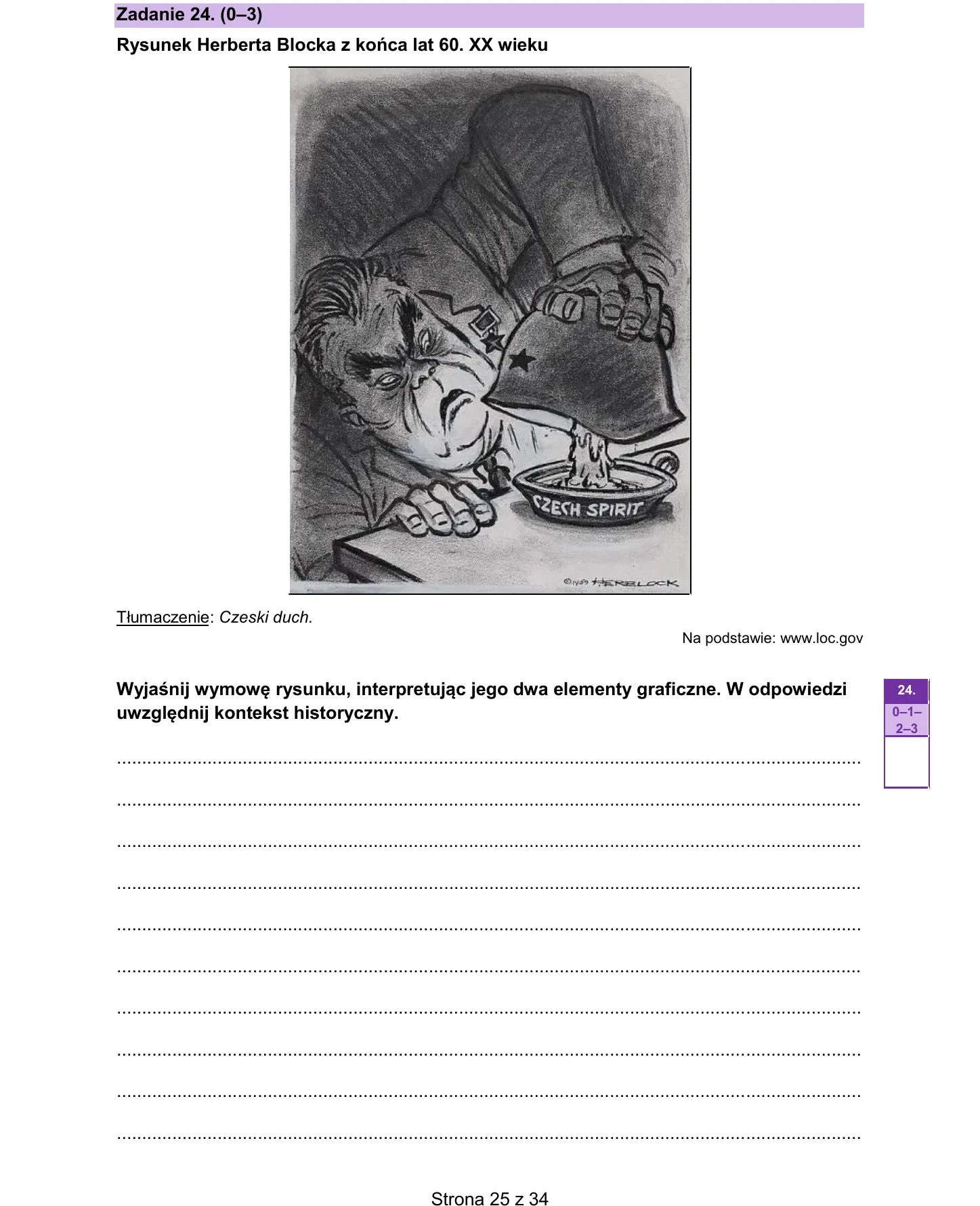 Zadanie 24 — historia 2026, poziom rozszerzony, arkusz CKE