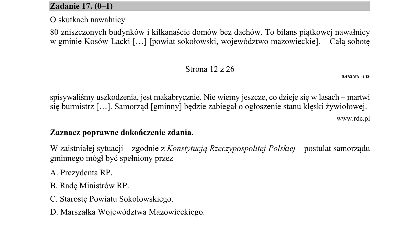 Zadanie 17 - WOS 2018 PR
