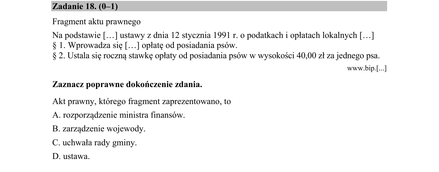 Zadanie 18 - WOS 2018 PR