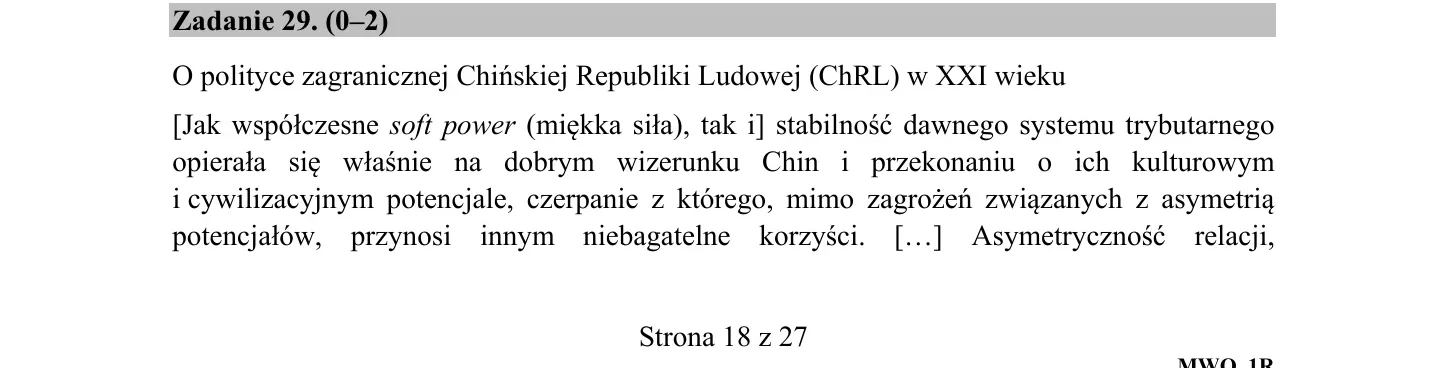 Zadanie 29 - WOS 2019 PR