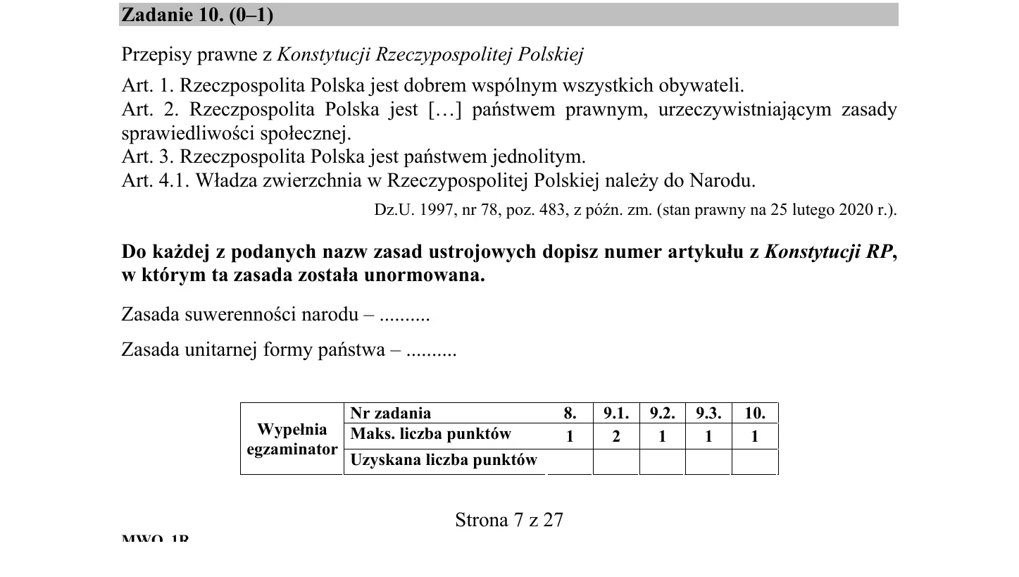 Zadanie 10 - WOS 2020 PR