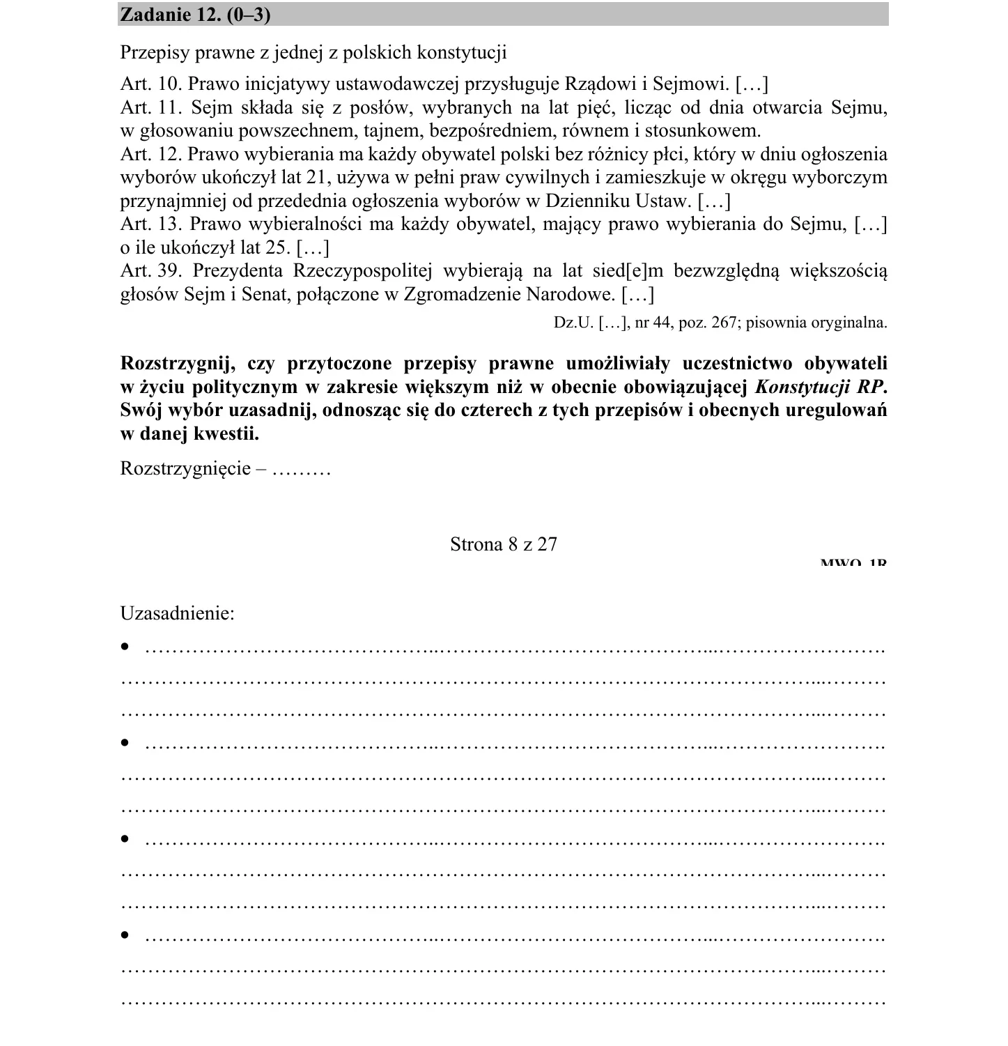 Zadanie 12 - WOS 2020 PR