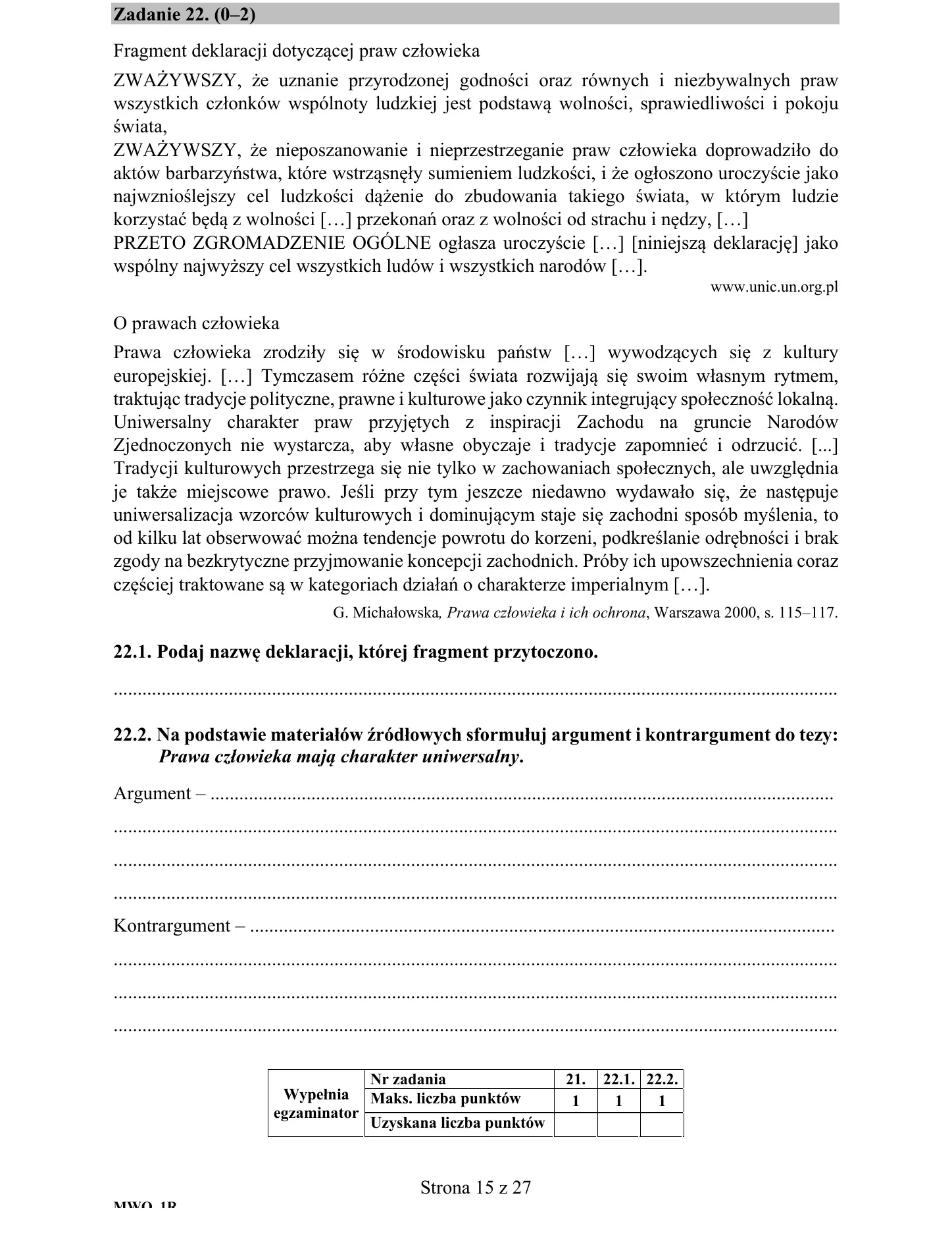 Zadanie 22 - WOS 2020 PR