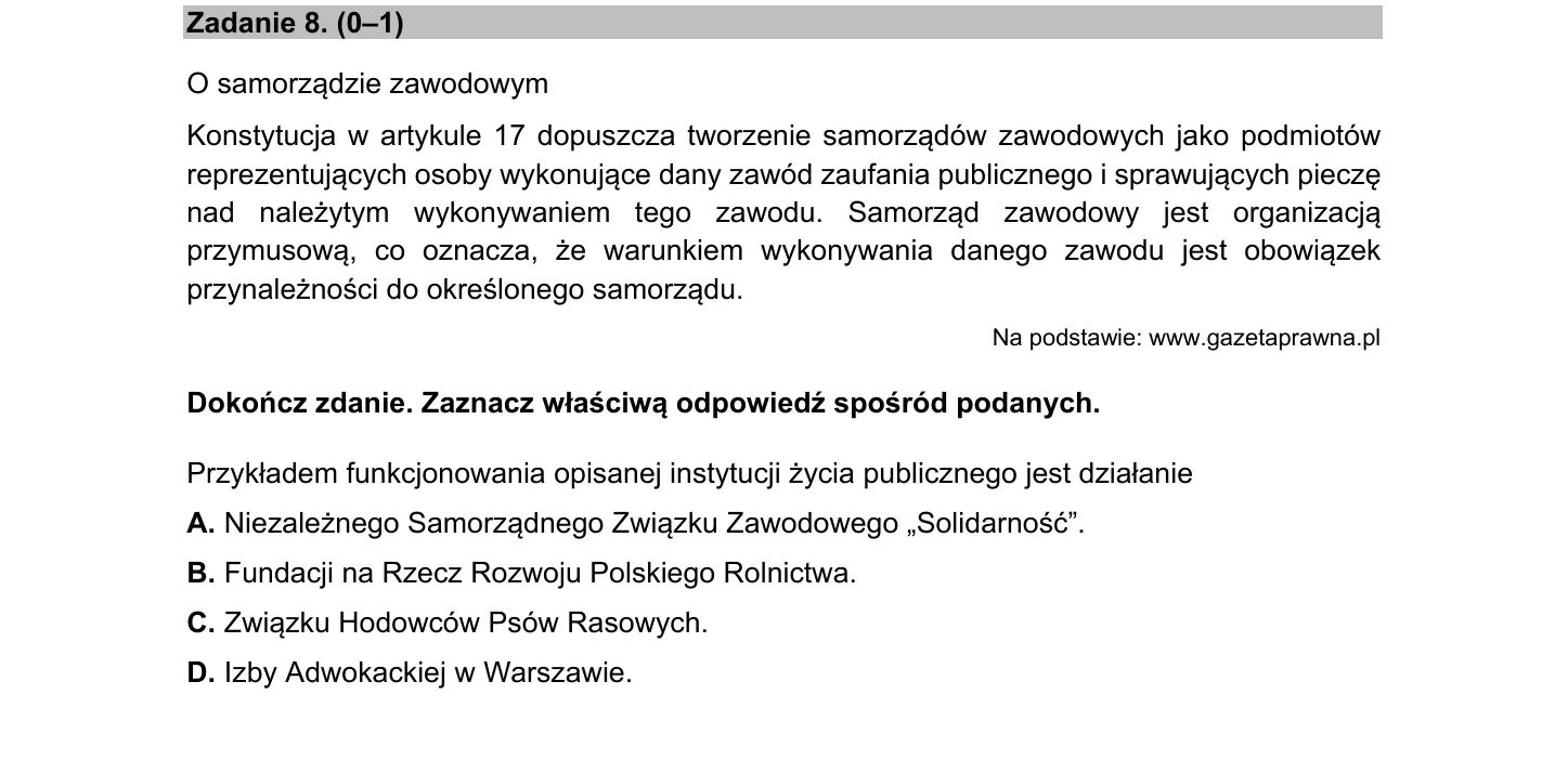 WOS PR 2021, zadanie 8