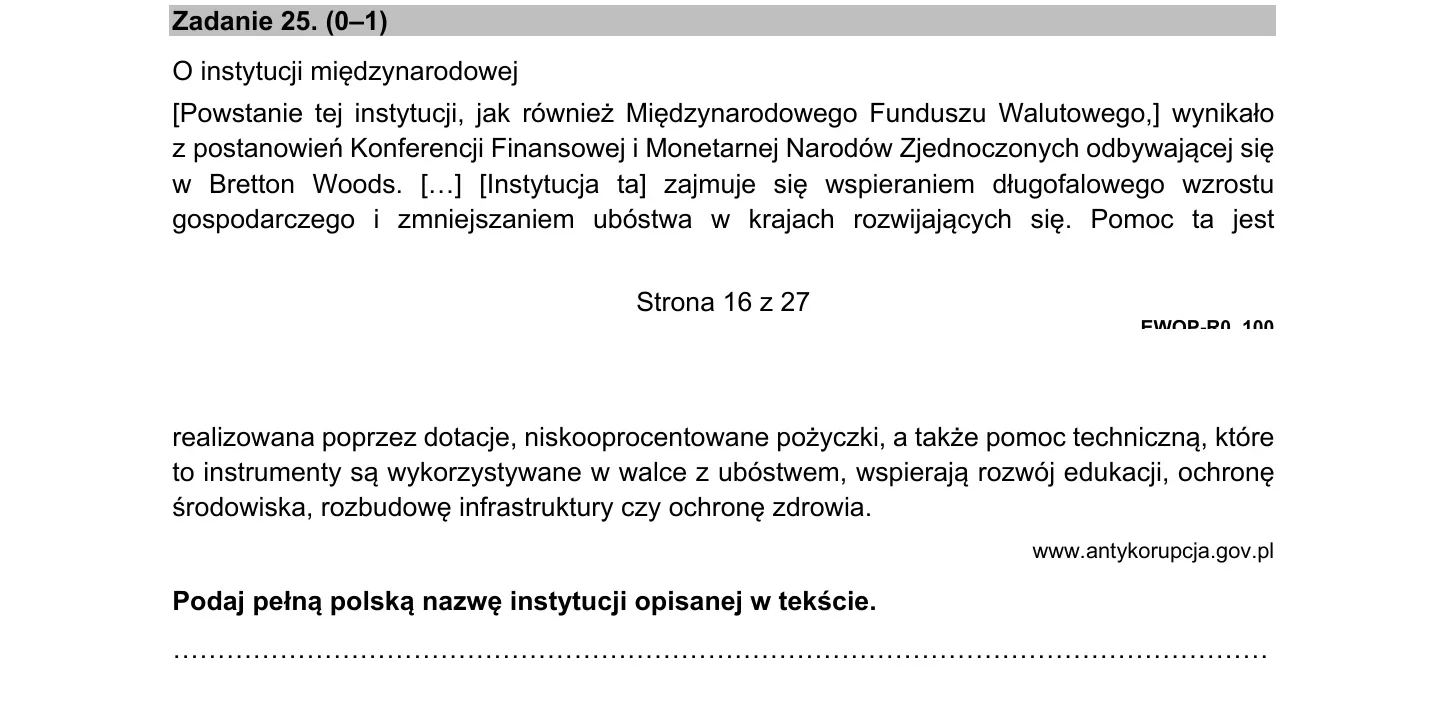 WOS PR 2021, zadanie 25