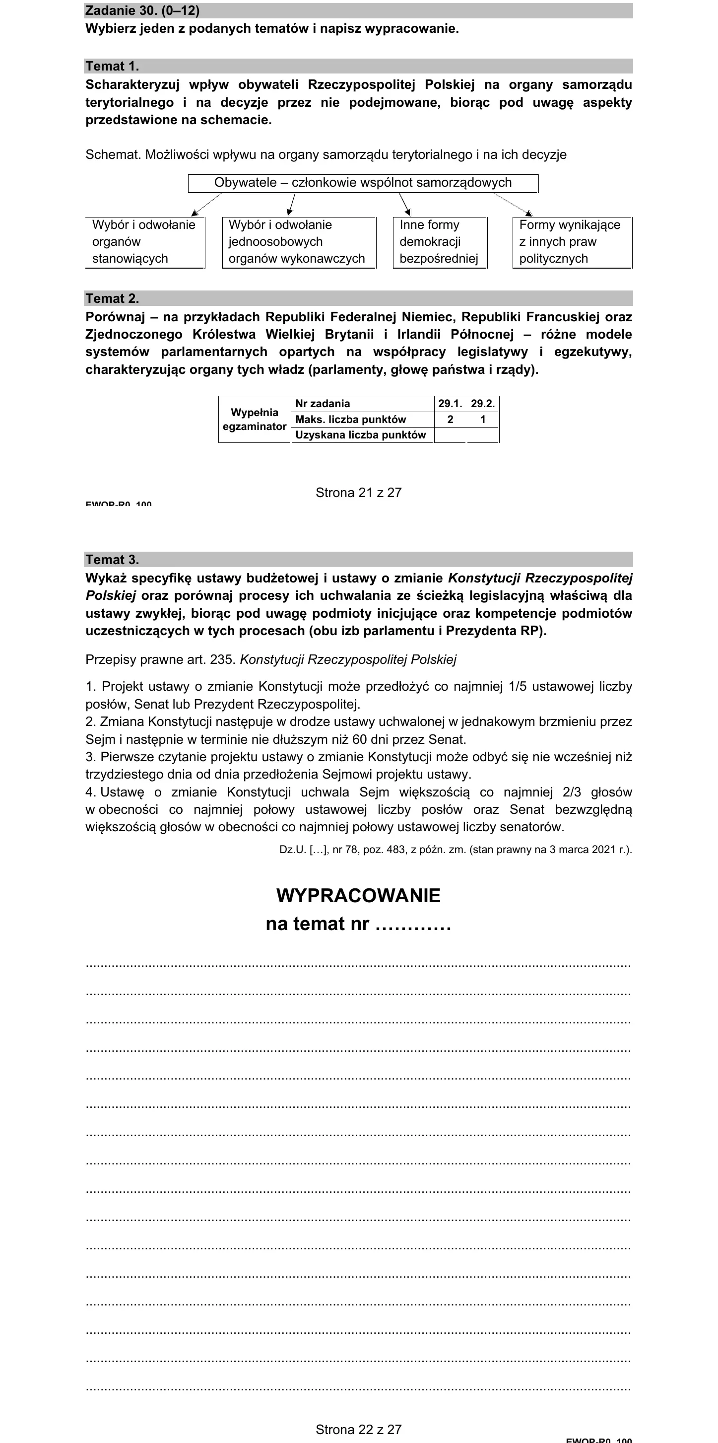 WOS PR 2021, zadanie 30 – wypracowanie