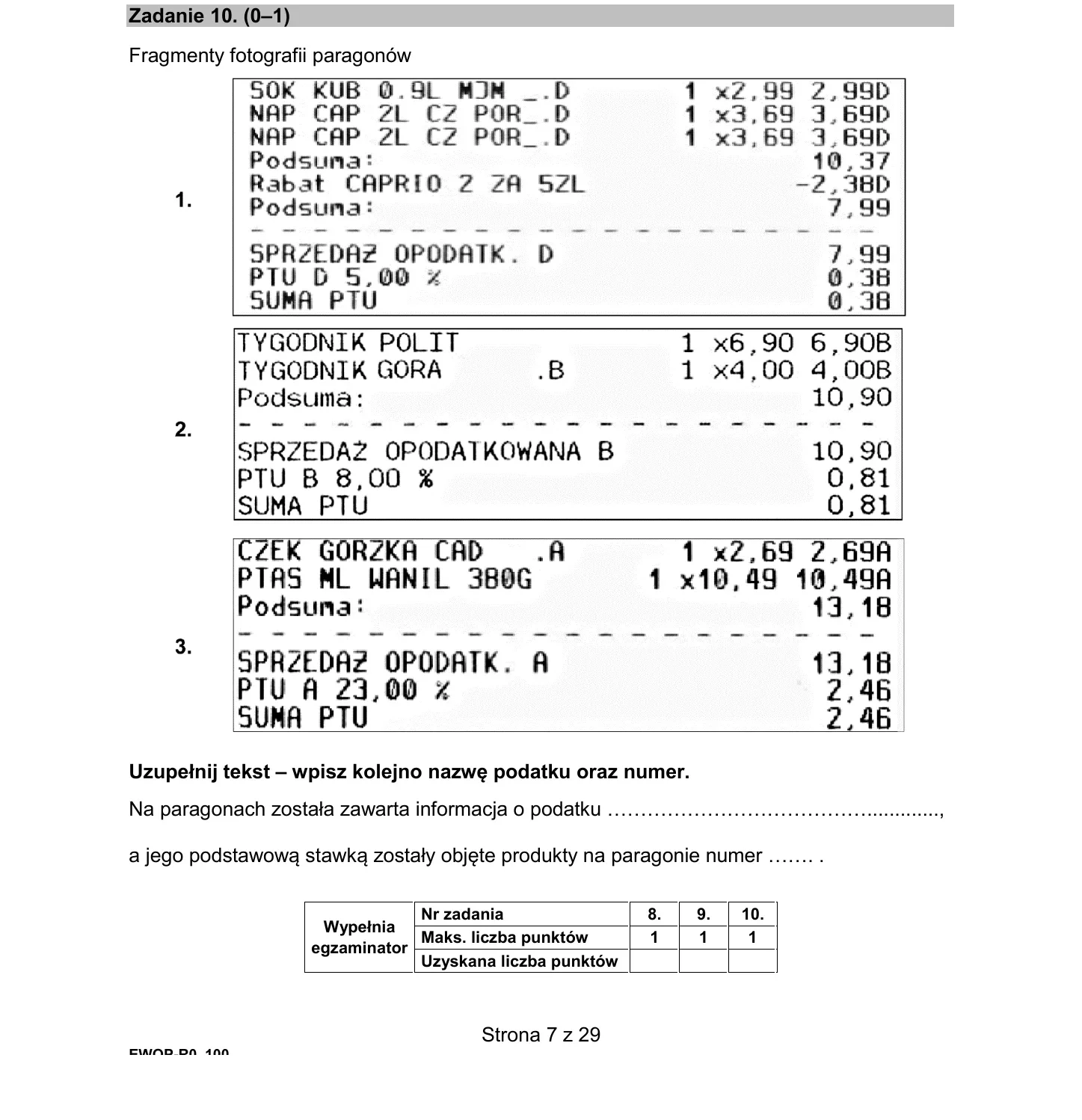 Zadanie 10 - WOS 2022 PR