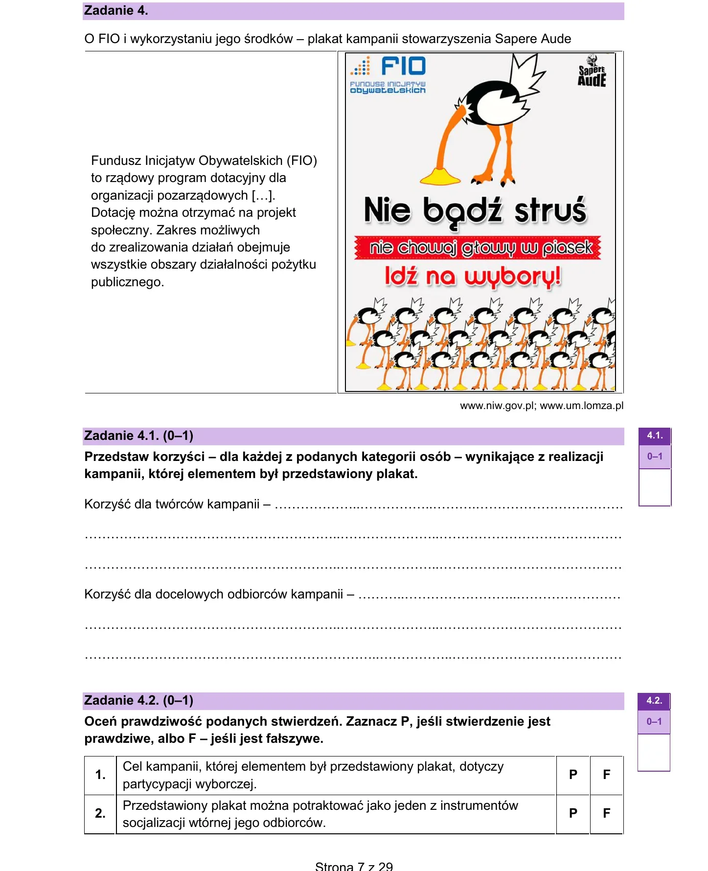 Zadanie 4 — WOS 2023, poziom rozszerzony, arkusz CKE